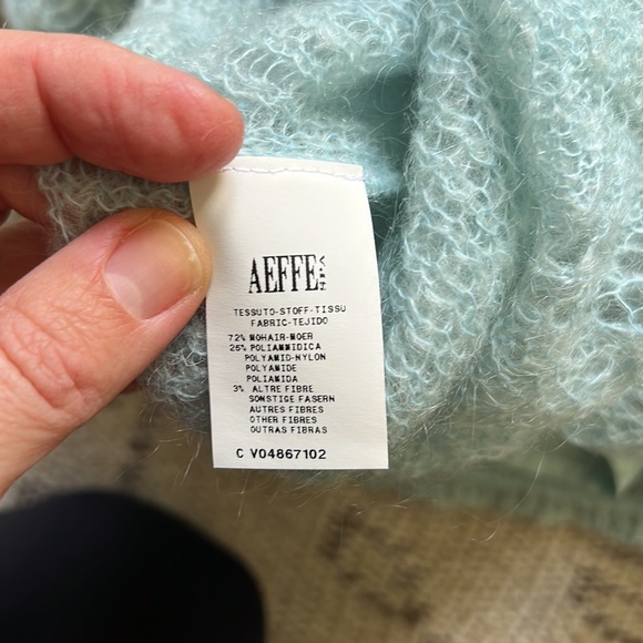 Philosophy by Alberta Ferretti ice blue knit dress - Picture 13 of 14